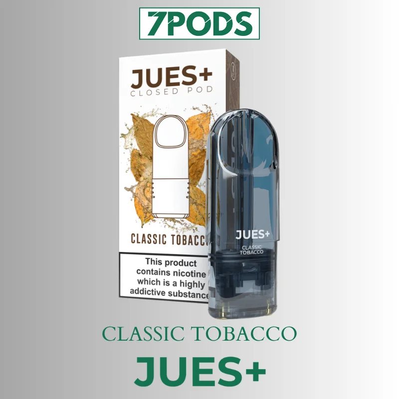 หัวพอต JUES+ ยาสูบ (Classic Tobacco)