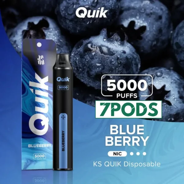 Quik5000 บลูเบอรี่ (Blueberry)