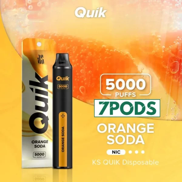 Quik5000 ส้มโซดา (Orange Soda)
