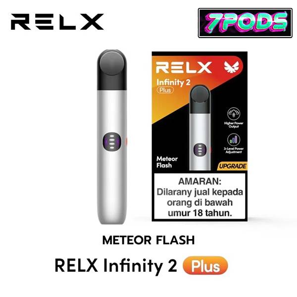 พอตเปลี่ยนหัว Relx Infinity 2 Plus สี Meteor Flash