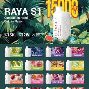 พอตใช้แล้วทิ้ง Elfbar Raya S1 15000