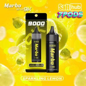 พอตใช้แล้วทิ้ง Marbo 9000 puffs กลิ่น Sparkling Lemon