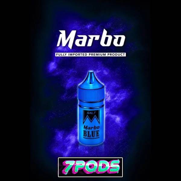 น้ำยาบุหรี่ไฟฟ้าซอลนิค Marbo Salt Nic Blue 30ml