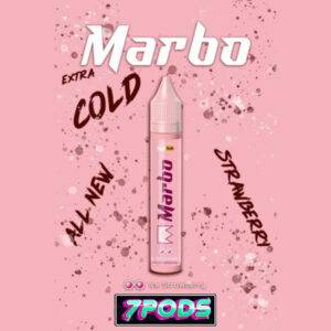 น้ำยาบุหรี่ไฟฟ้าฟรีเบส Marbo Freebase Ice Strawberry 30ml