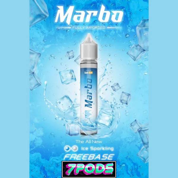 น้ำยาบุหรี่ไฟฟ้าฟรีเบส Marbo Freebase Ice Sparkling 30ml