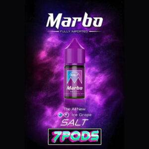 น้ำยาบุหรี่ไฟฟ้าซอลนิค Marbo Salt Nic Ice Grape 30ml