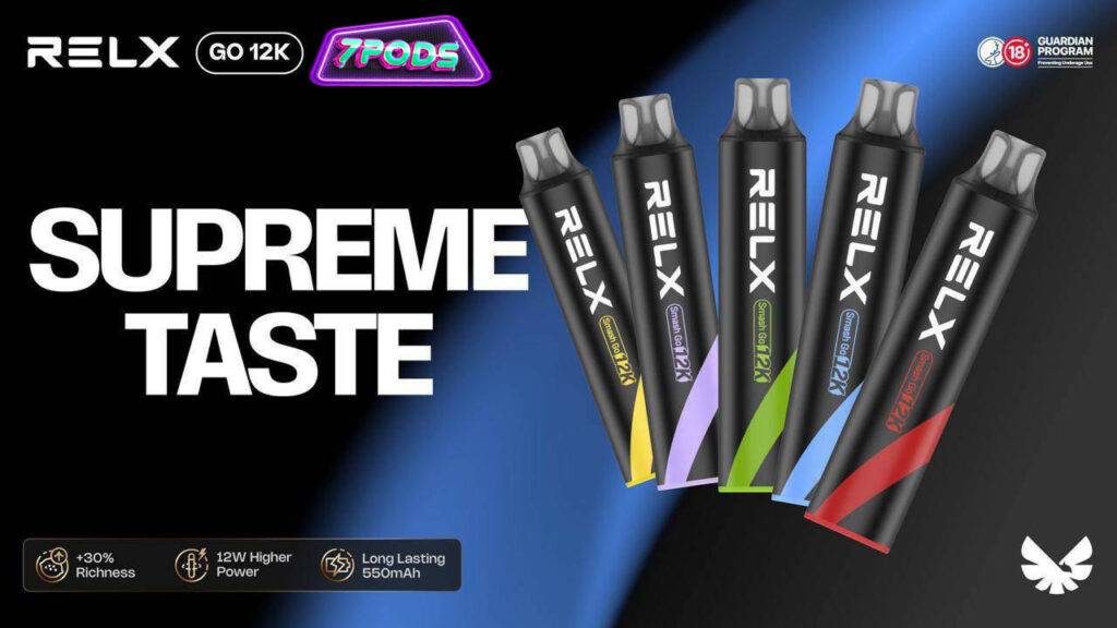 พอตใช้แล้วทิ้ง RELX Smash GO 12K
