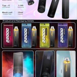 พอตใช้แล้วทิ้ง KENZO 22k 22000 คำ