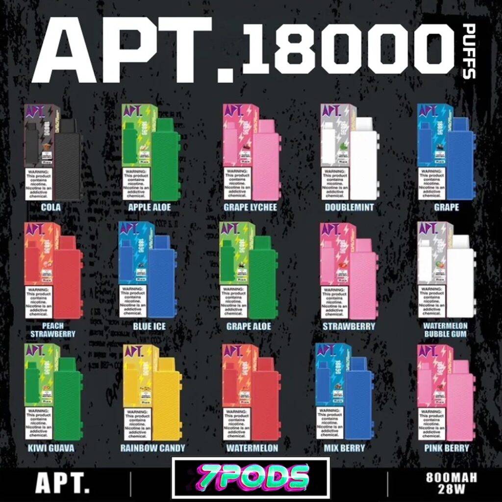 พอตใช้แล้วทิ้ง APT. 18K 18000