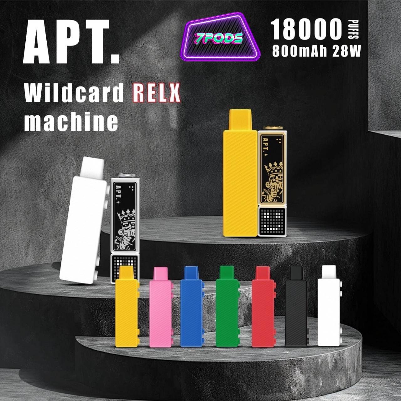 พอตใช้แล้วทิ้ง APT. 18K 18000