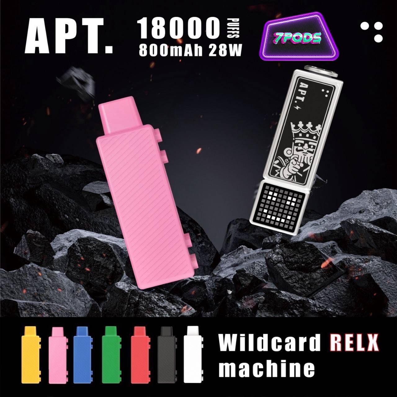 พอตใช้แล้วทิ้ง APT. 18K 18000