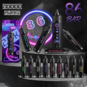 พอตใช้แล้วทิ้ง 86BAR 20k 20000 คำ