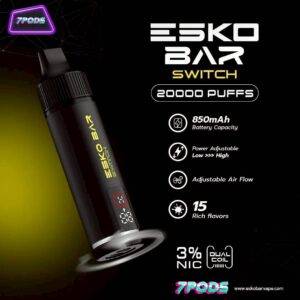 พอตใช้แล้วทิ้ง ESKO Bar Switch 20k