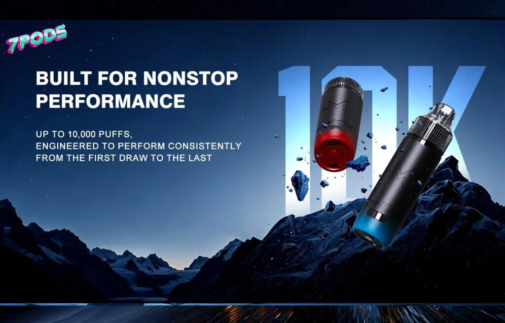 พอตใช้แล้วทิ้ง Marbo 10k (M Bar 10k) ข้อมูลทางเทคนิค Specs