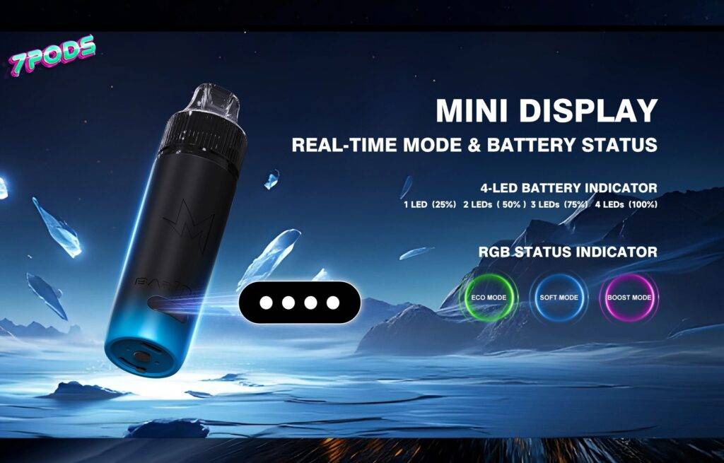 พอตใช้แล้วทิ้ง Marbo 10k (M Bar 10k) วิธีปรับโหมด Eco, Soft, Boost