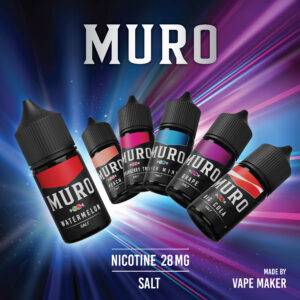น้ำยาบุหรี่ไฟฟ้าซอลนิค MURO Salt Nic 30ml