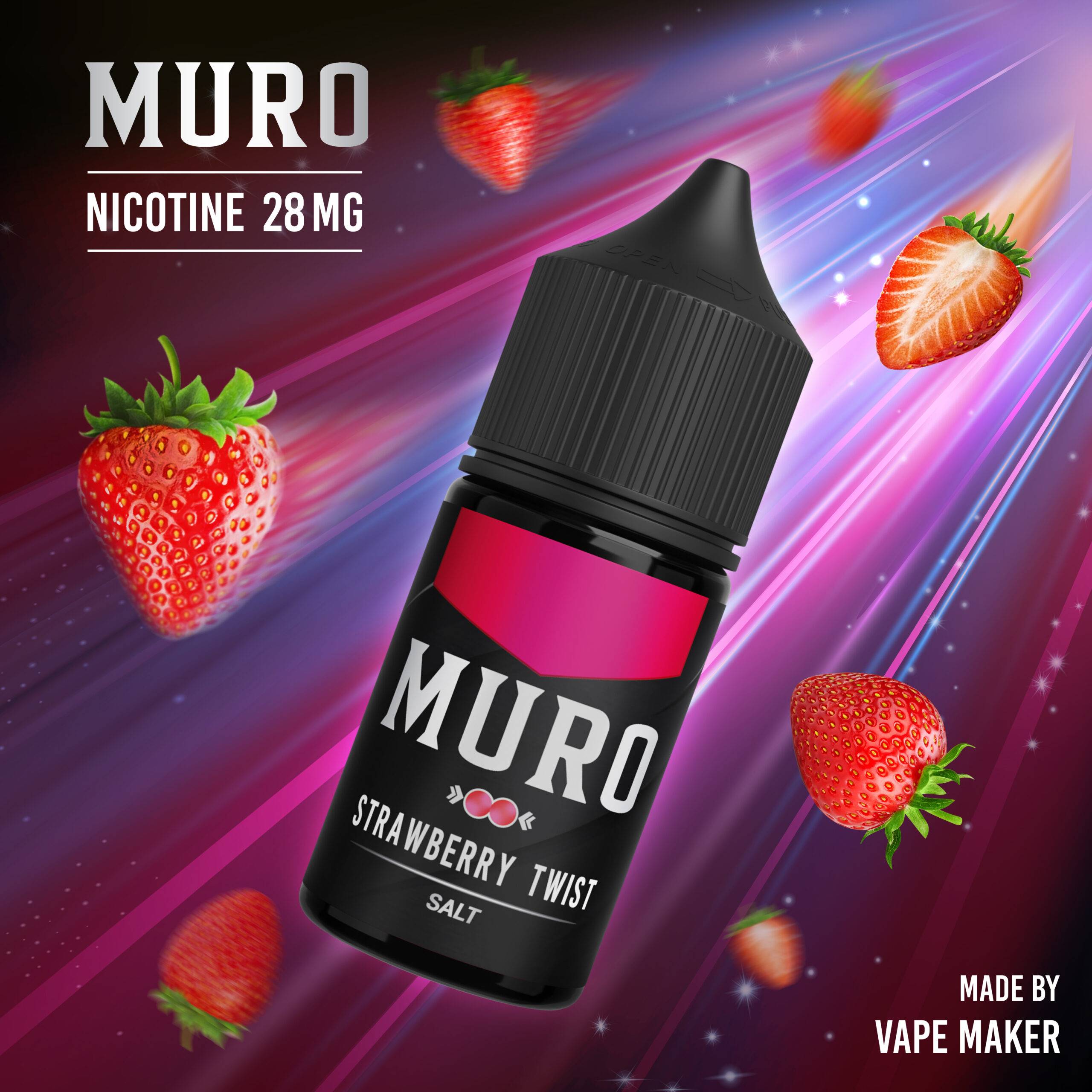 น้ำยาบุหรี่ไฟฟ้าซอลนิค MURO Salt Nic 30ml