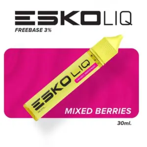 น้ำยาขวด ESKO LIQ Freebase 30ml กลิ่น Mixed Berries (มิกซ์เบอร์รี่) ของแท้ 7Pods