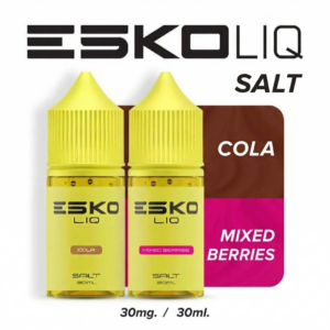 น้ำยาขวด ESKO LIQ Saltnic 30ml กลิ่น Cola และ Mixed Berries ของแท้ 7Pods