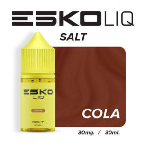 น้ำยาขวด ESKO LIQ Saltnic 30ml กลิ่น Cola (โคล่า) ของแท้ 7Pods
