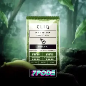 หัวพอต CLIQ Pod 2.5ml Nic 5% กลิ่น Guava ฝรั่ง