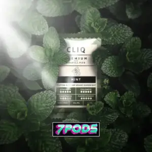หัวพอต CLIQ Pod 2.5ml Nic 5% กลิ่น Mint มิ้นท์