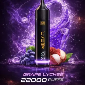 พอตใช้แล้วทิ้ง MQ Bar 22K กลิ่น Grape Lychee องุ่นลิ้นจี่