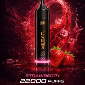 พอตใช้แล้วทิ้ง MQ Bar 22K กลิ่น Strawberry สตรอว์เบอร์รี่