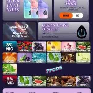 รวมกลิ่น RELX Diva 30K พอตใช้แล้วทิ้ง 30000 คำ ทุกรสชาติ ของแท้