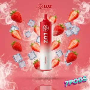 พอตใช้แล้วทิ้ง LUZ Zen 12K กลิ่น Strawberry สตรอว์เบอร์รี่